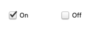 UXCheckbox on the web backend