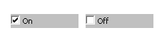 Checkbox on Windows